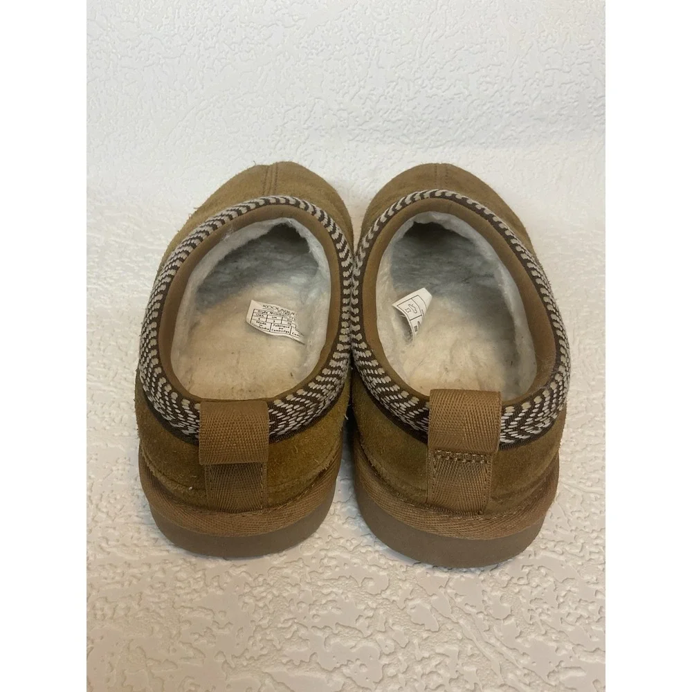Koolaburra by UGG 1159670K Chestnut BURREE SLIPPERS Faux Fur Lining 4